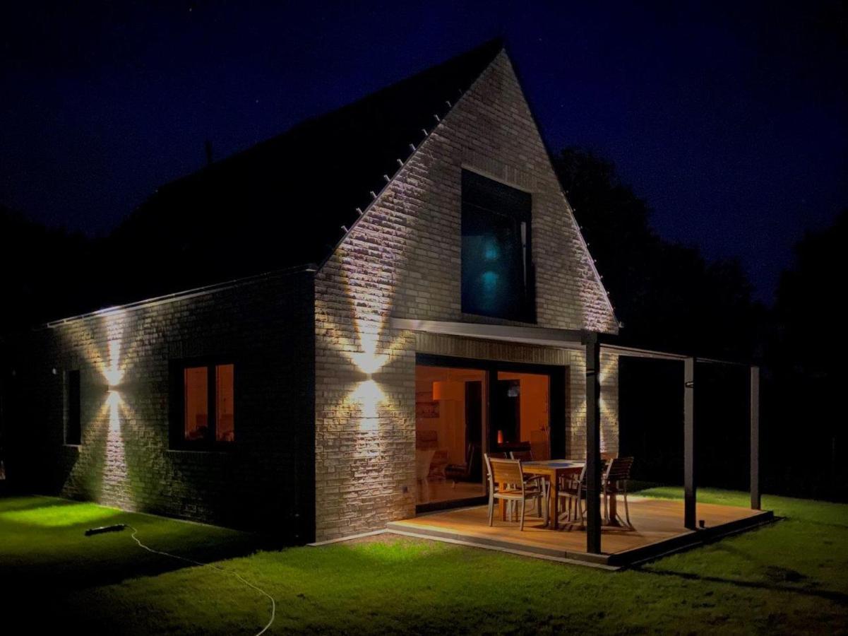Ferienhaus Seeblick am Harkebrügger See mit Sauna und Kamin Barssel  Exterior foto