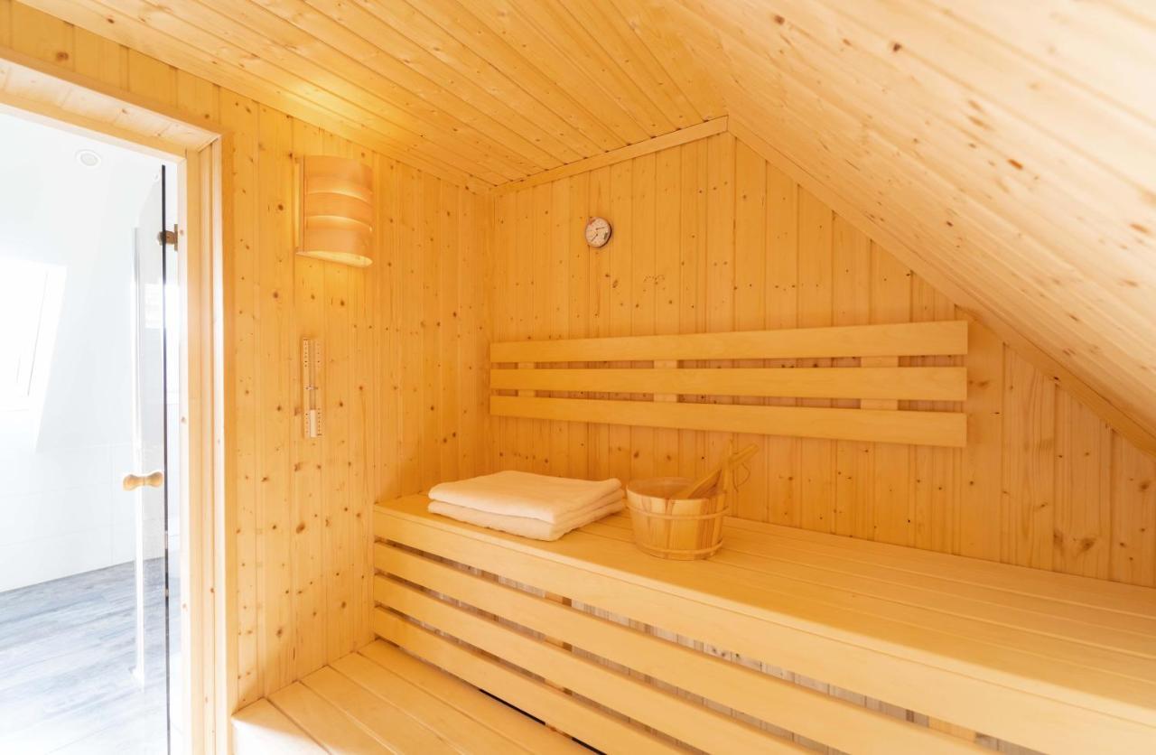 Ferienhaus Seeblick am Harkebrügger See mit Sauna und Kamin Barssel  Exterior foto